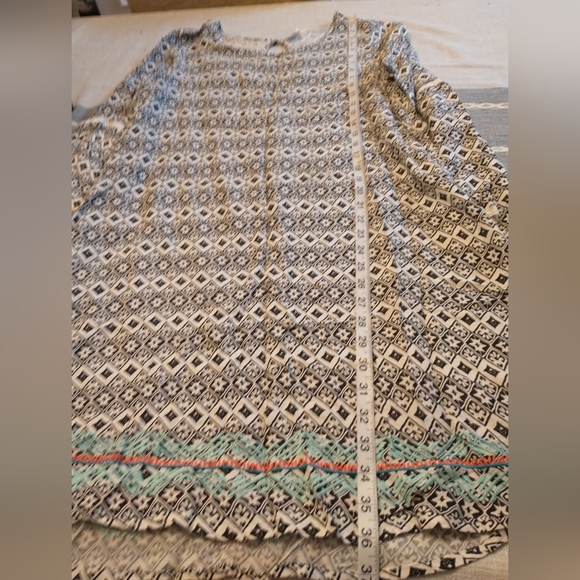 NWT Roxy dress with bell sleeves - Picture 12 of 12